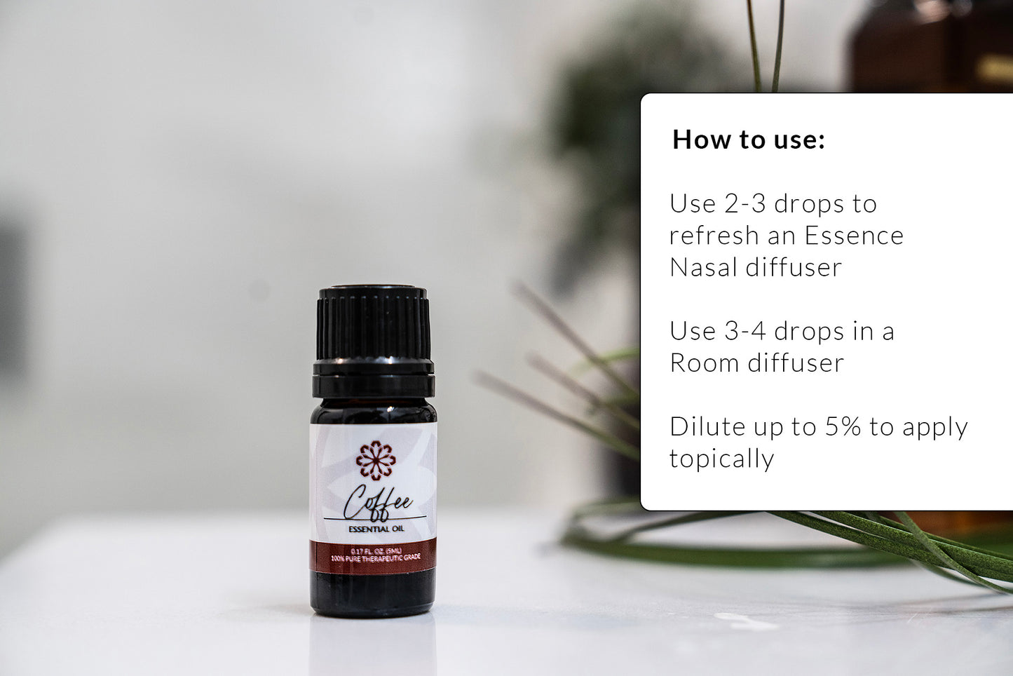 Coffee Essential Oil 5ml - Energizing & Uplifting