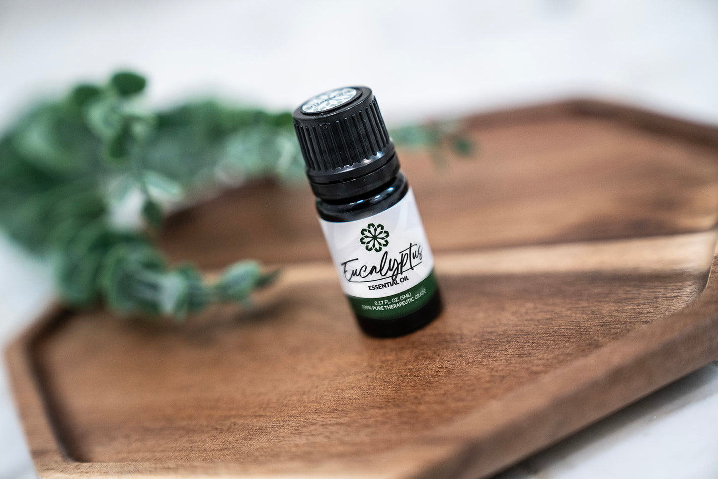 Eucalyptus Essential Oil 5mL - Pure, Therapeutic Grade for Clear Breathing & Congestion Relief