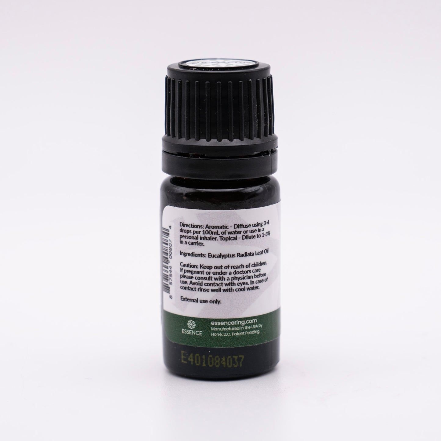 Eucalyptus Essential Oil 5mL - Pure, Therapeutic Grade for Clear Breathing & Congestion Relief