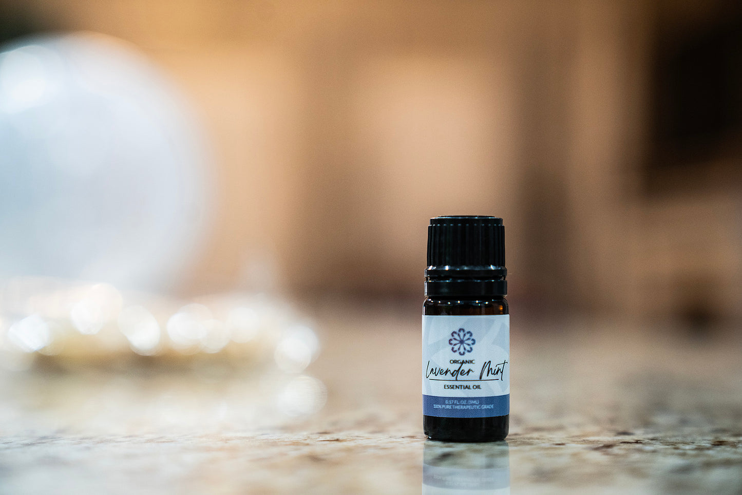 Lavender Mint Essential Oil – 5 mL Bottle Soothing Relaxation Meets Refreshing Vitality