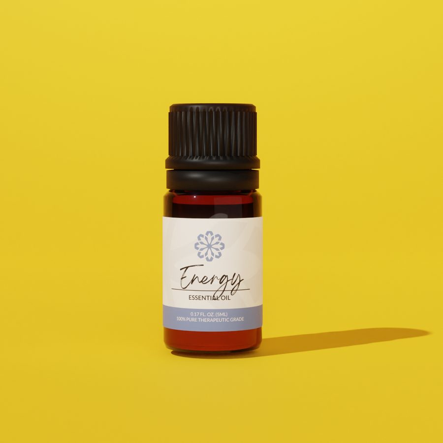 Energy Blend Essential Oil 5mL - Pure, Therapeutic Grade for Mental Clarity & Focus