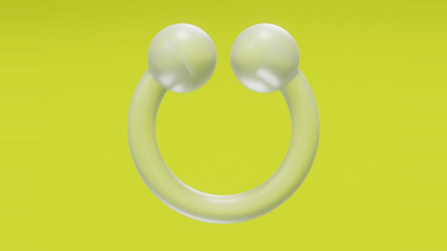 Lemon-Lime Scent Nasal Diffuser Ring