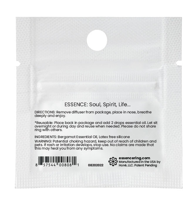 Bergamot Scent - Single Ring