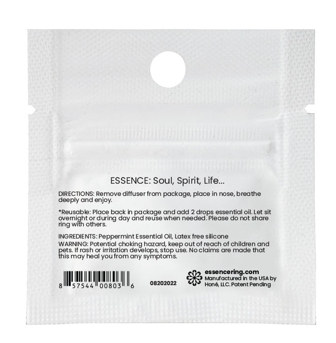 Peppermint Scent Nasal Diffuser Ring