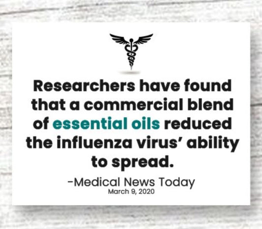 You can protect yourself with the use of essential oils