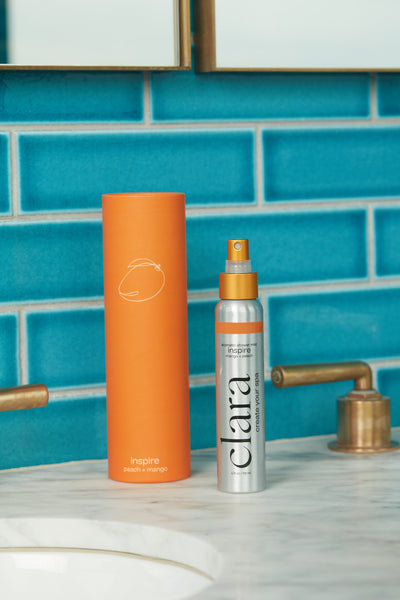 Clara Peach Mango 3.0 oz Shower Spray