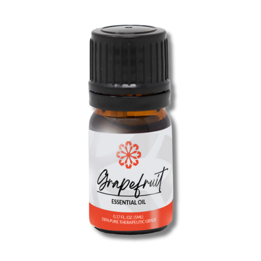 Grapefruit Essential Oil 5mL - Pure, Therapeutic Grade for Mood Balance & Stress Relief