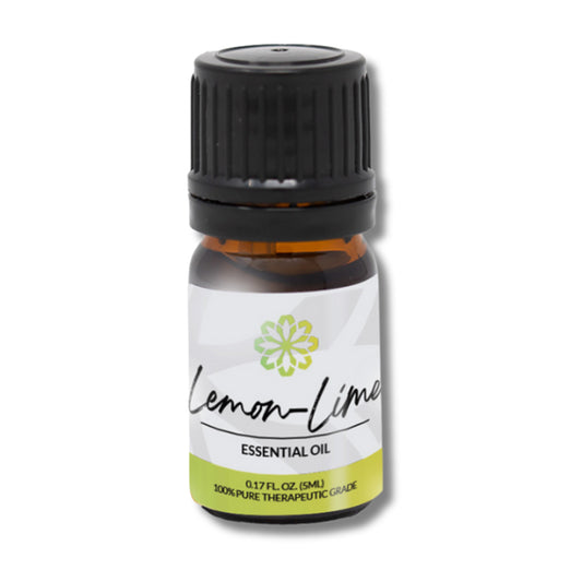 Lemon-Lime Essential Oil 5mL - Pure, Therapeutic Grade for Natural Cleansing & Uplift