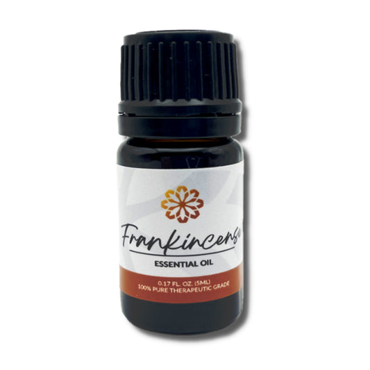 Frankincense Essential Oil 5mL - Therapeutic Grade for Calm, Clarity & Respiratory Support