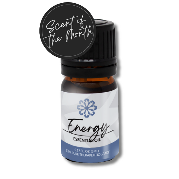 Energy Blend Essential Oil 5mL - Pure, Therapeutic Grade for Mental Clarity & Focus