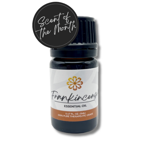 Frankincense Essential Oil 5mL - Therapeutic Grade for Calm, Clarity & Respiratory Support