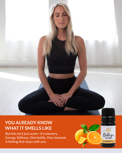Orange Essential Oil Blend 5mL - Natural Refreshment!