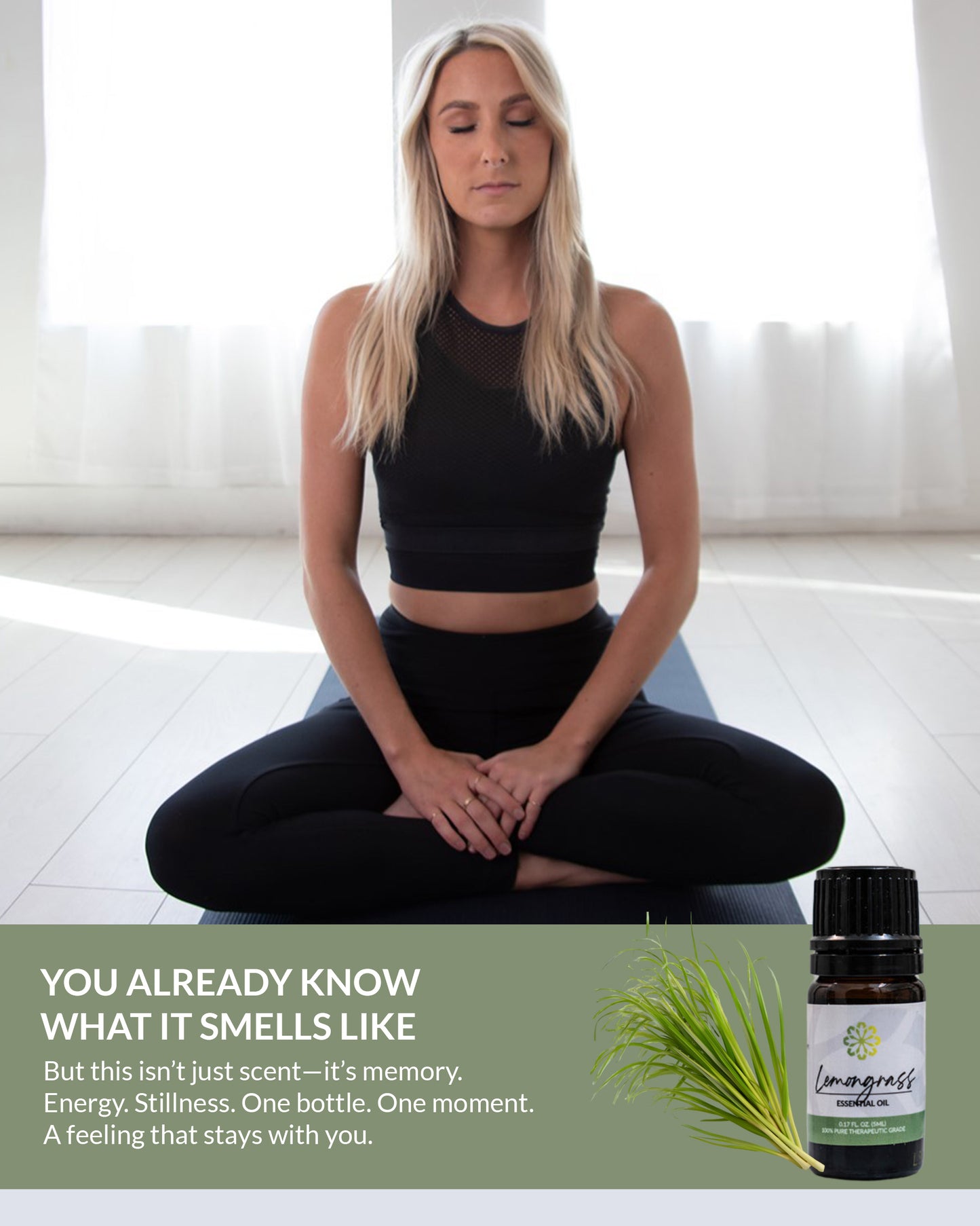 Lemongrass Essential Oil 5mL - Pure, Therapeutic Grade for Natural Uplift and Wellness