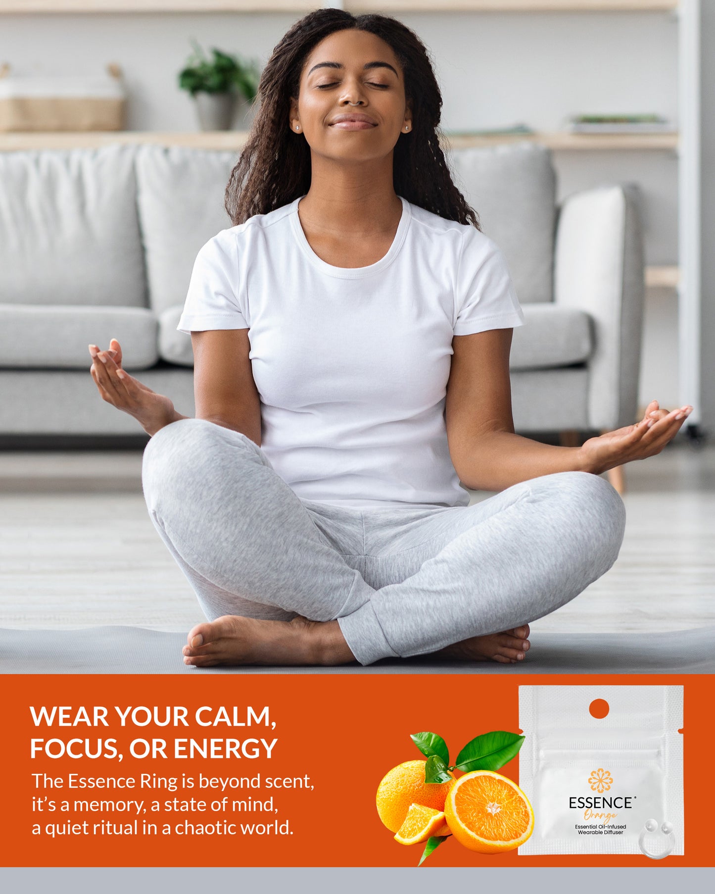 Orange Scent Nasal Diffuser Ring