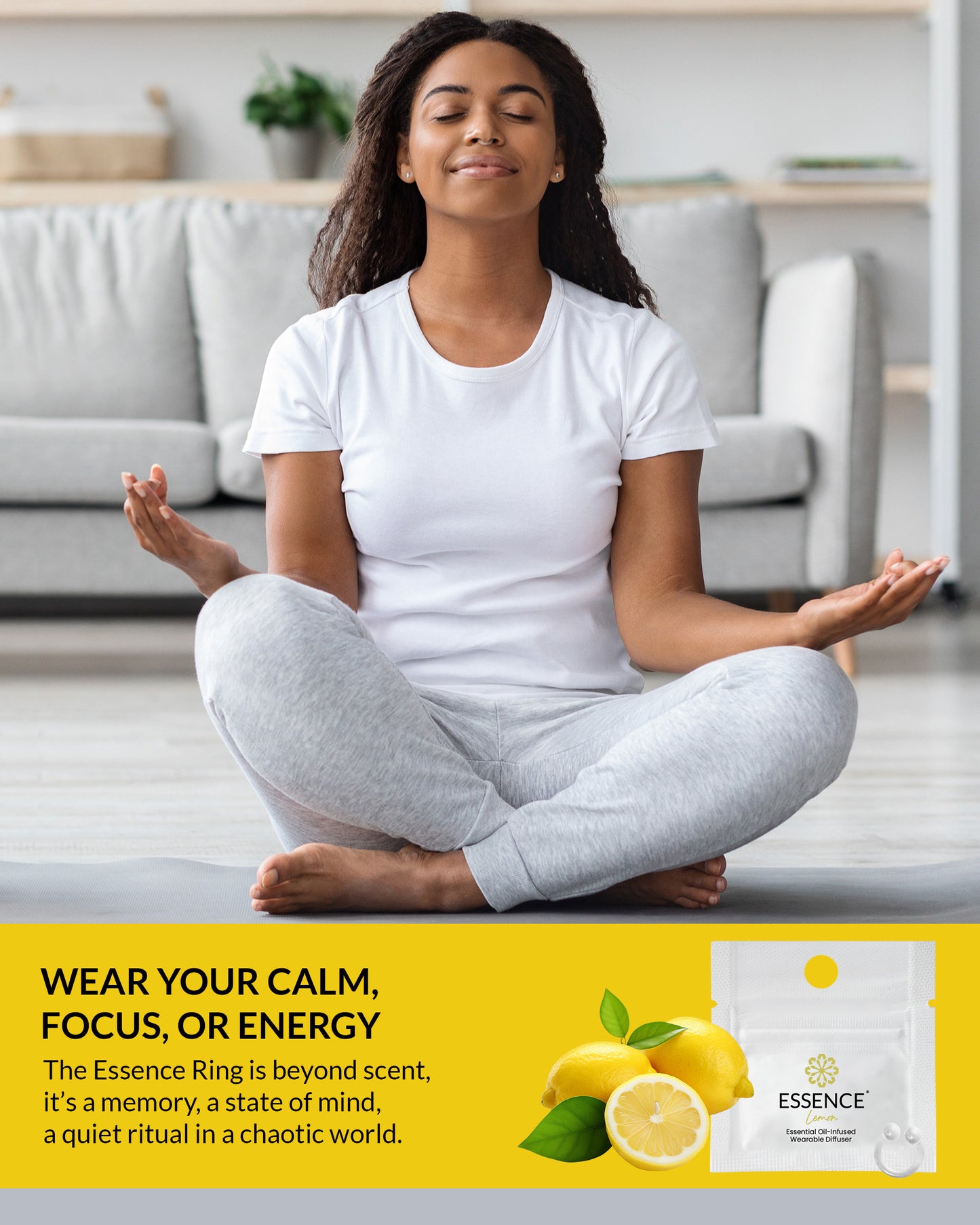 Lemon Scent Nasal Diffuser Ring