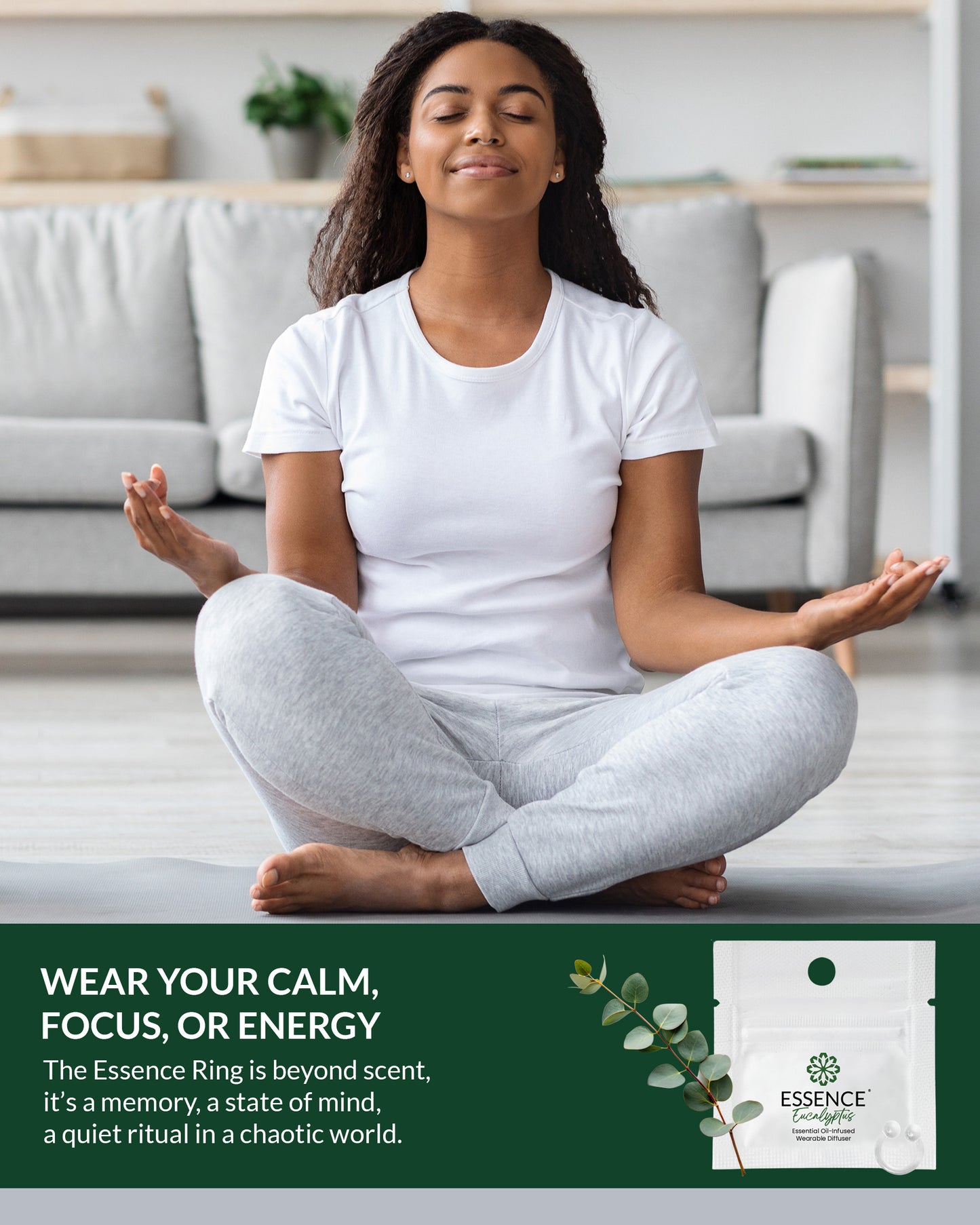 Eucalyptus Scent Nasal Diffuser Ring