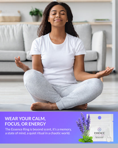 Lavender Mint Nasal Diffuser Ring