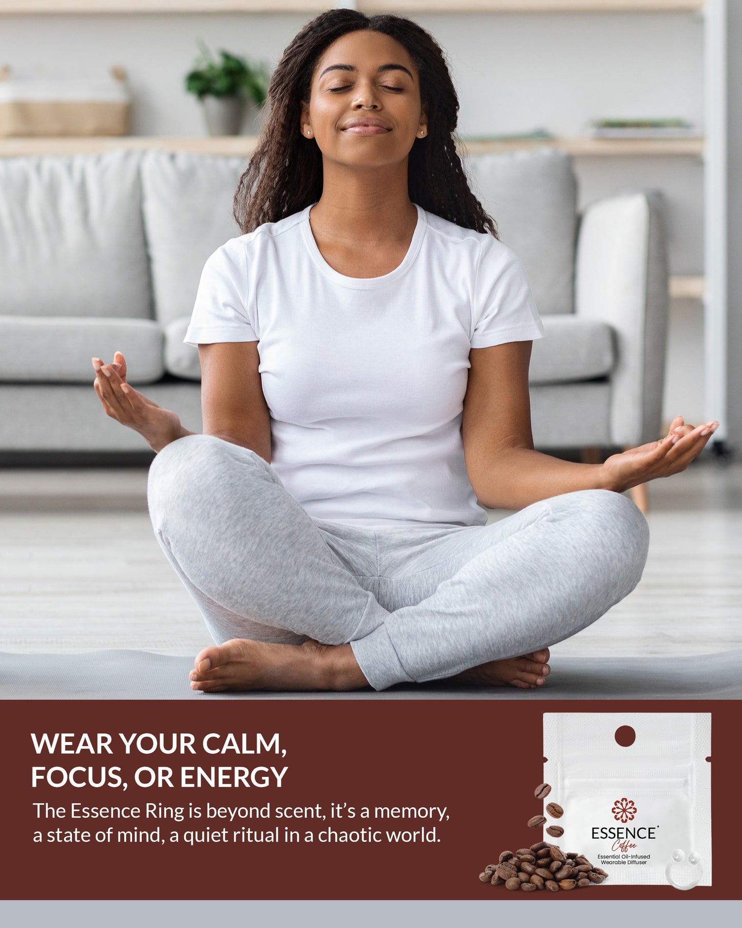 Coffee Scent Nasal Diffuser Ring