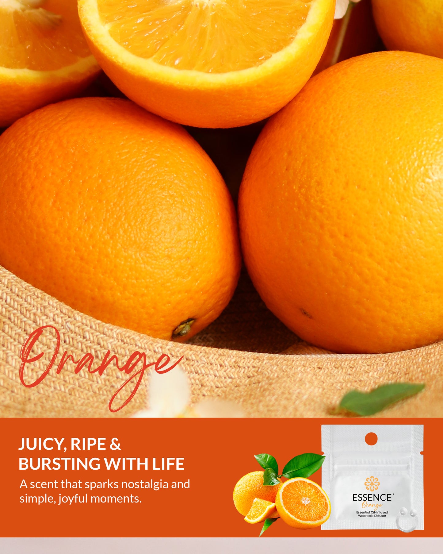 Orange Scent Nasal Diffuser Ring