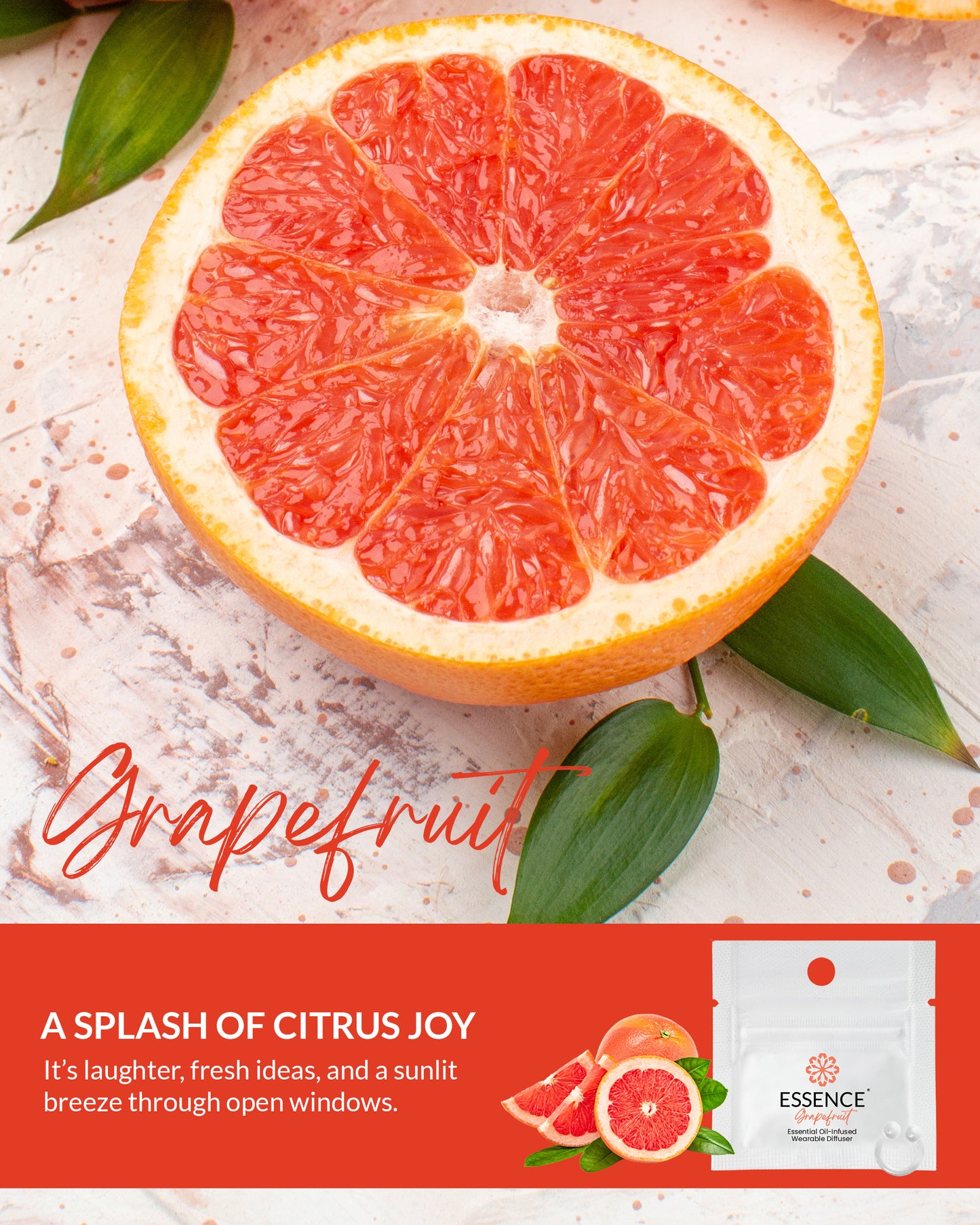 Grapefruit Scent Nasal Diffuser Ring