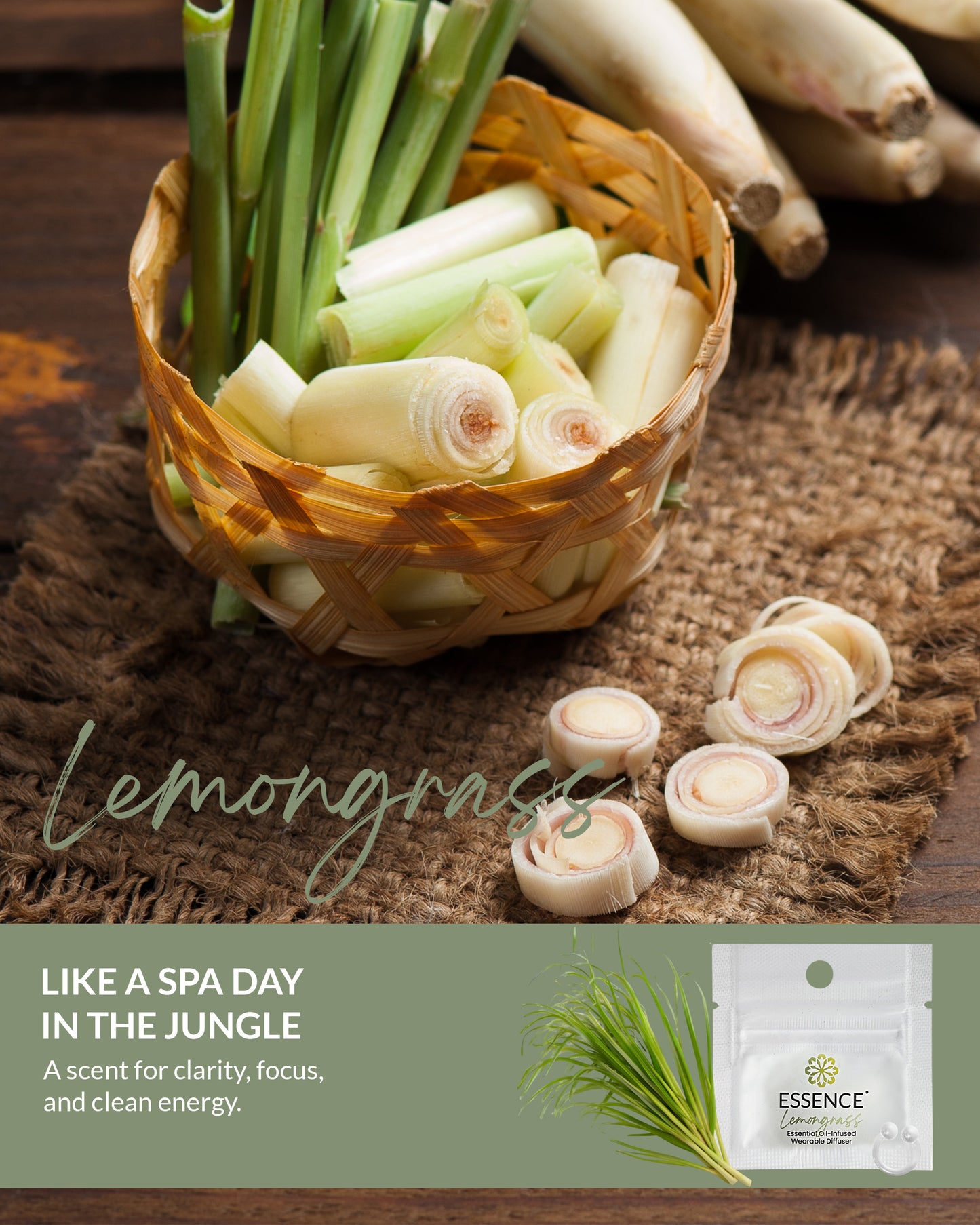 Lemongrass Scent Nasal Diffuser Ring