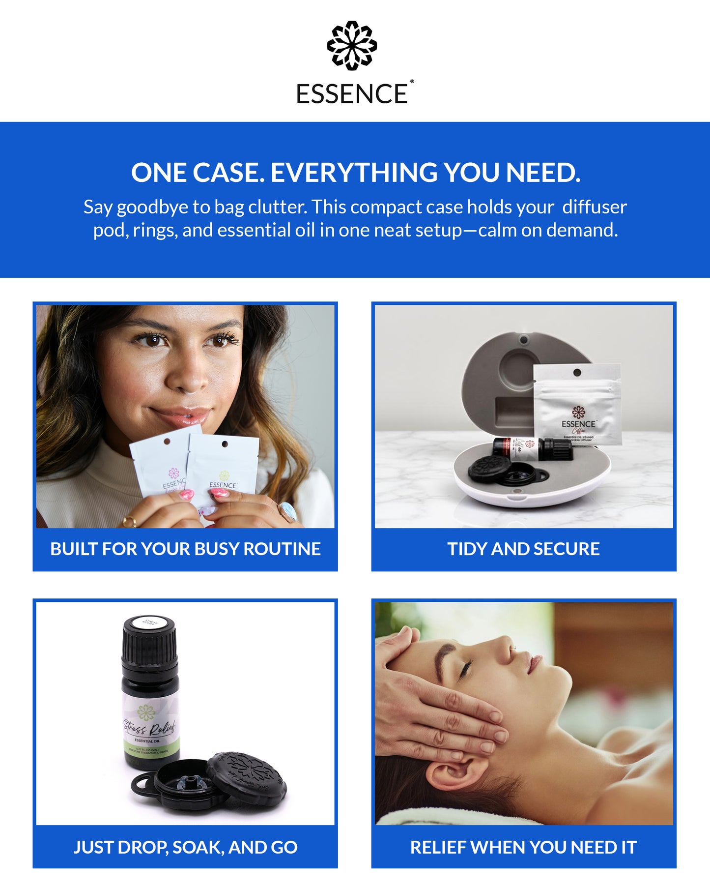 Pearl Travel Case, Soaking Bay, Oil and Rings