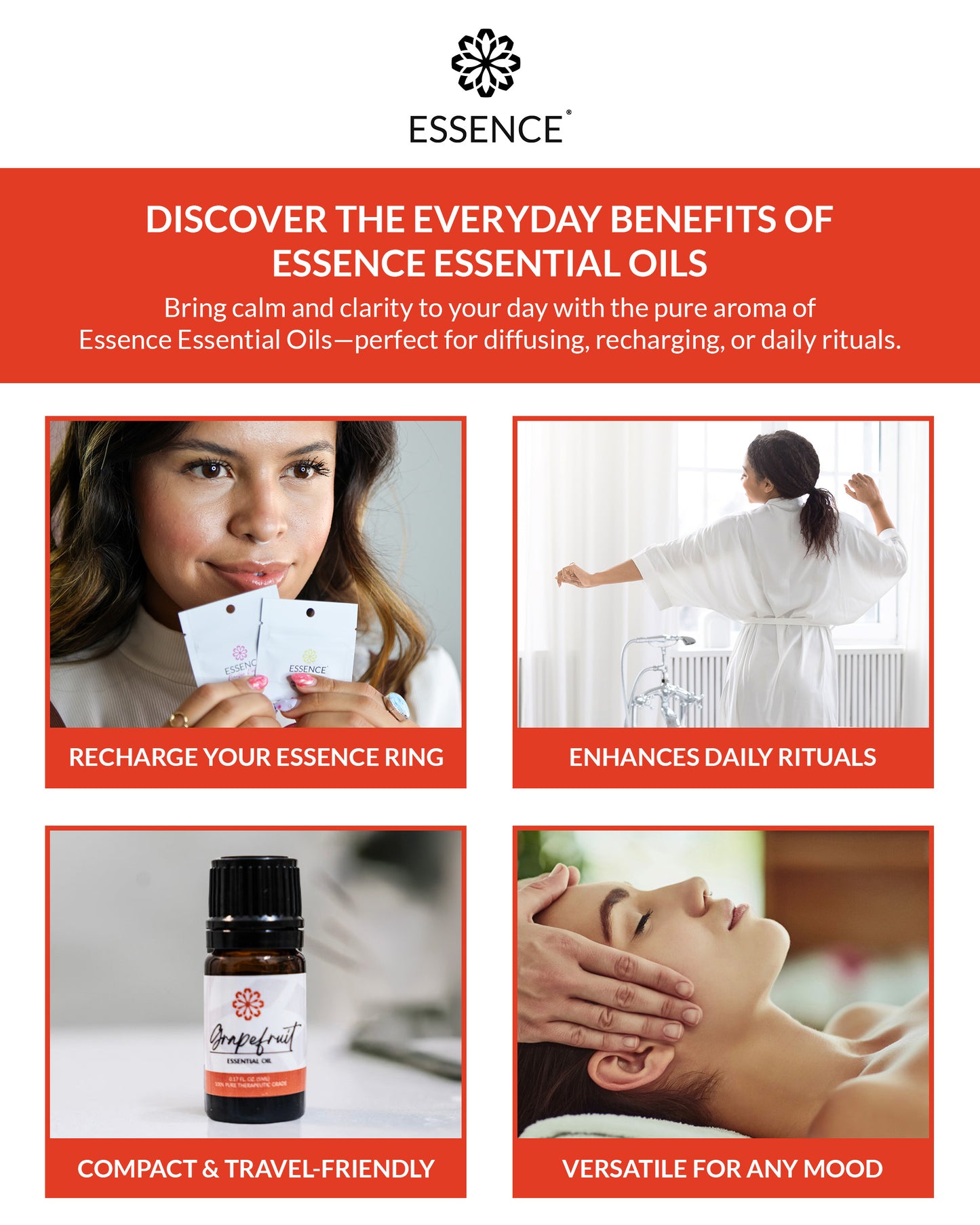 Grapefruit Essential Oil 5mL - Pure, Therapeutic Grade for Mood Balance & Stress Relief