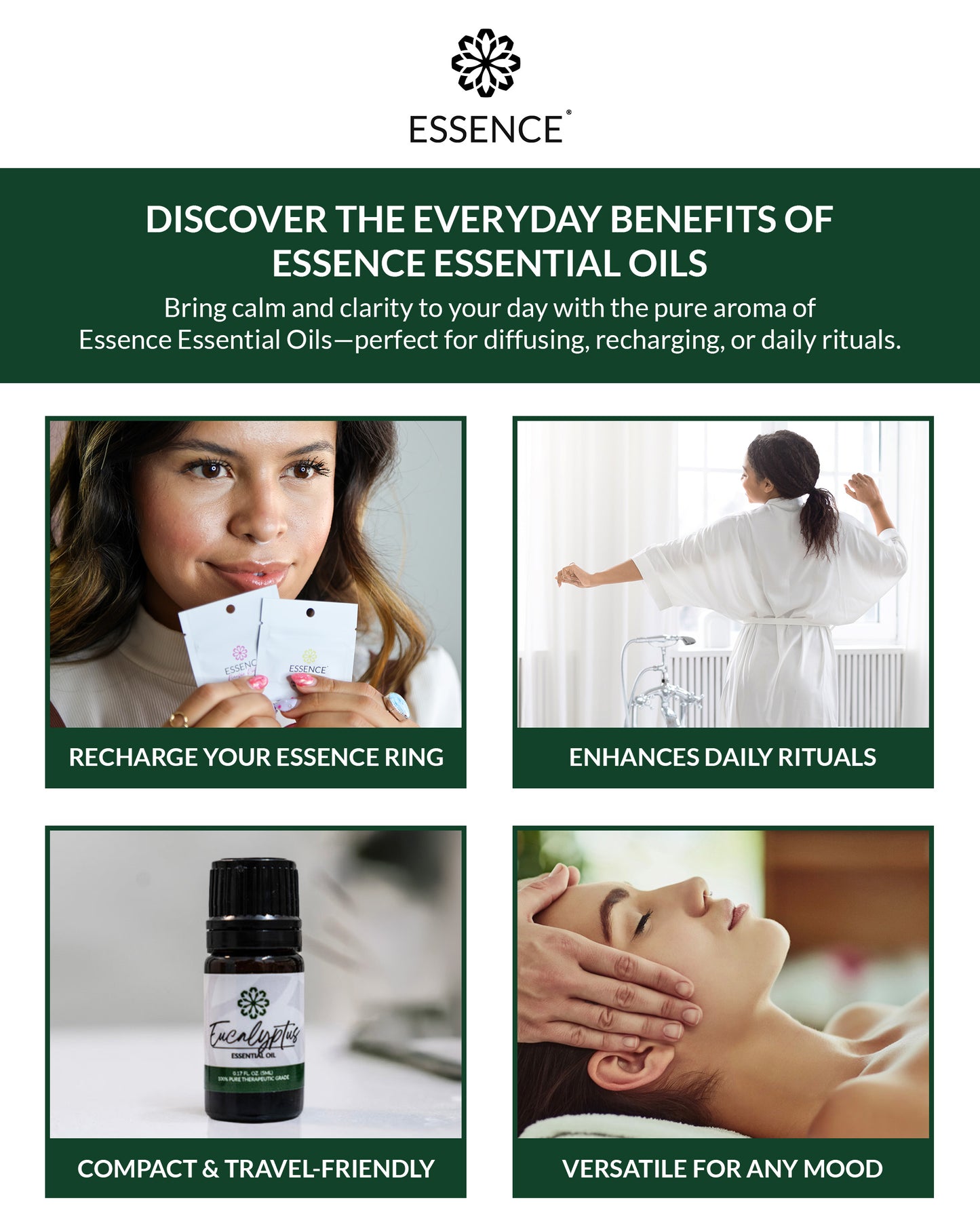 Eucalyptus Essential Oil 5mL - Pure, Therapeutic Grade for Clear Breathing & Congestion Relief