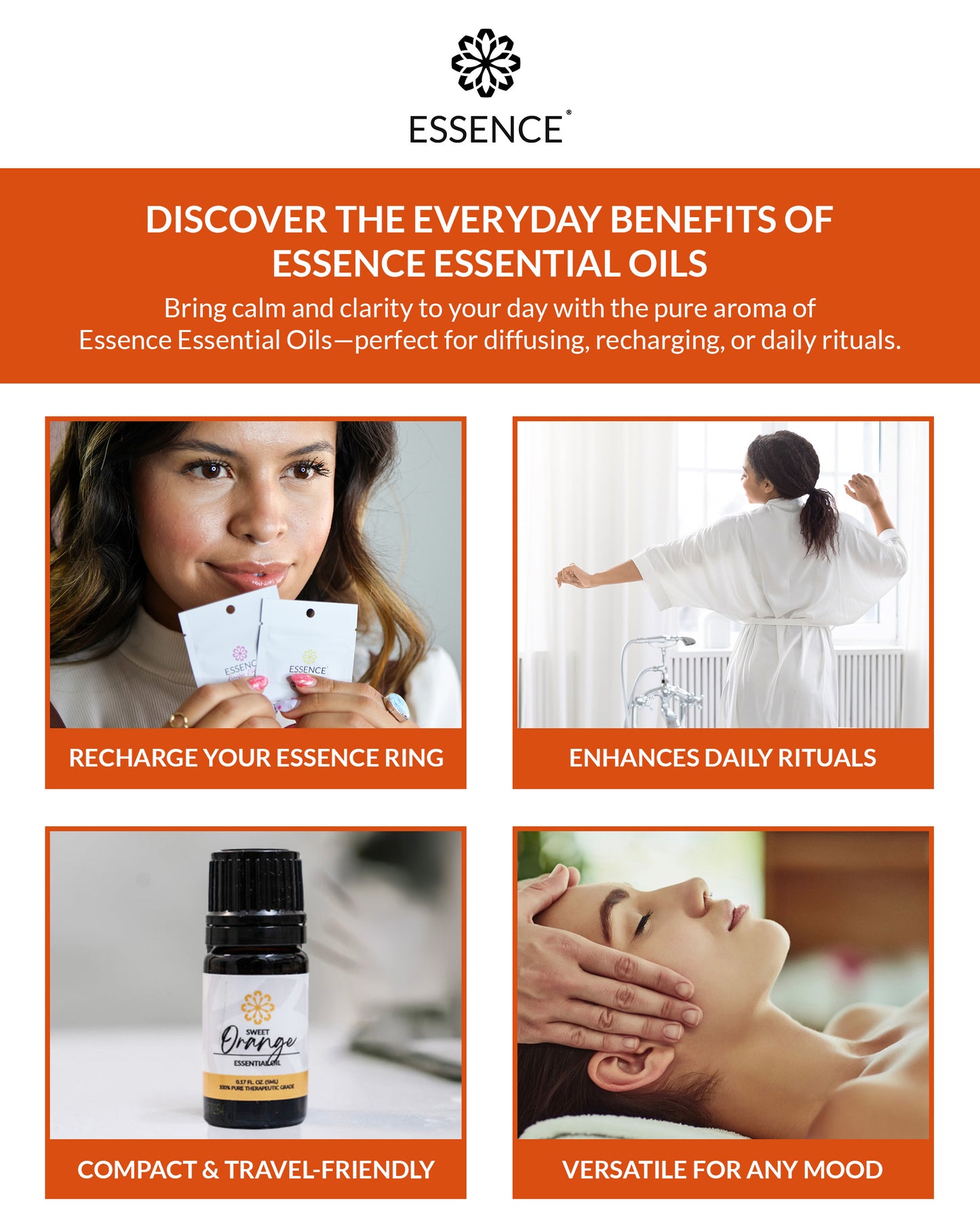 Orange Essential Oil Blend 5mL - Natural Refreshment!