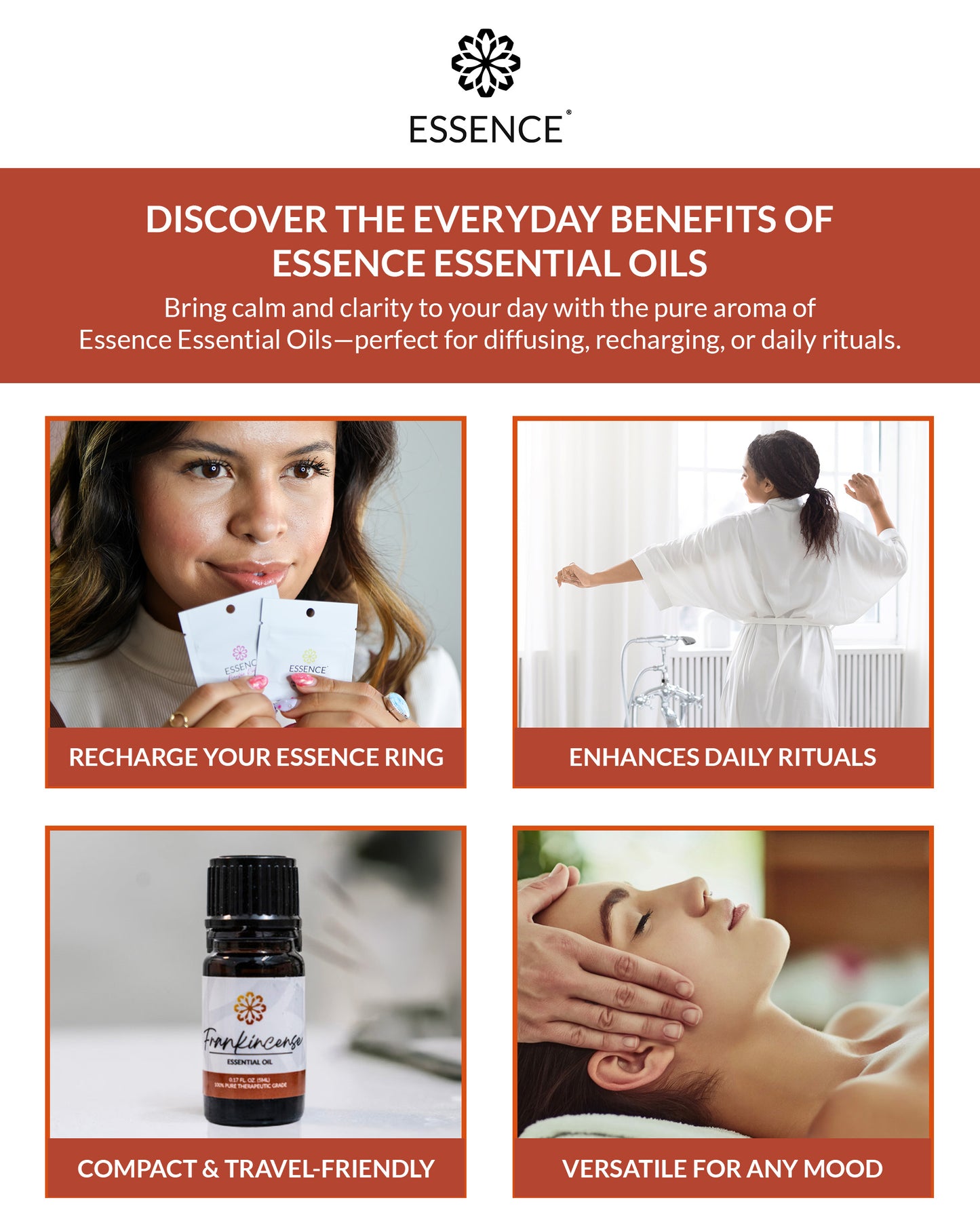 Frankincense Essential Oil 5mL - Therapeutic Grade for Calm, Clarity & Respiratory Support