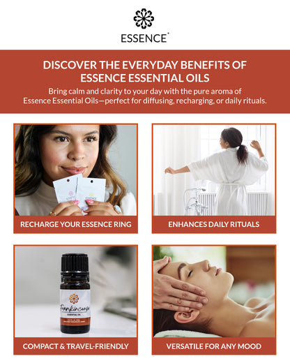 Frankincense Essential Oil 5mL - Therapeutic Grade for Calm, Clarity & Respiratory Support