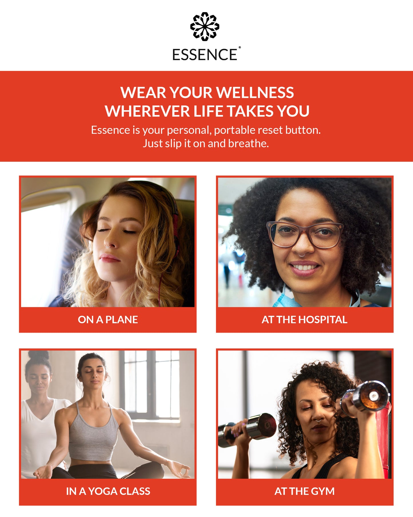 Grapefruit Scent Nasal Diffuser Ring