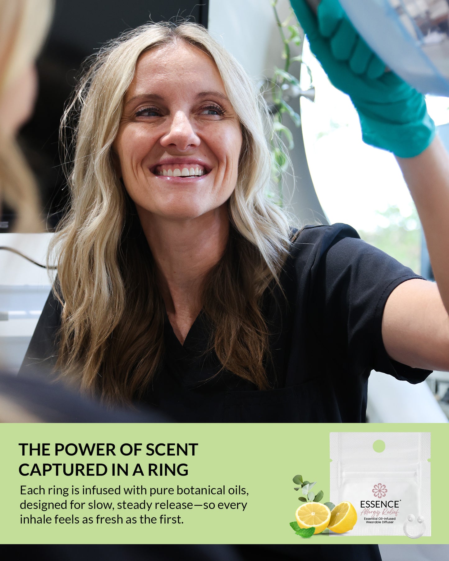 Stress Relief Blend Nasal Diffuser Ring