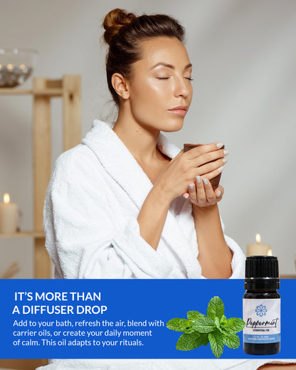 Peppermint Essential Oil 5 mL - Embrace Natural Relief!
