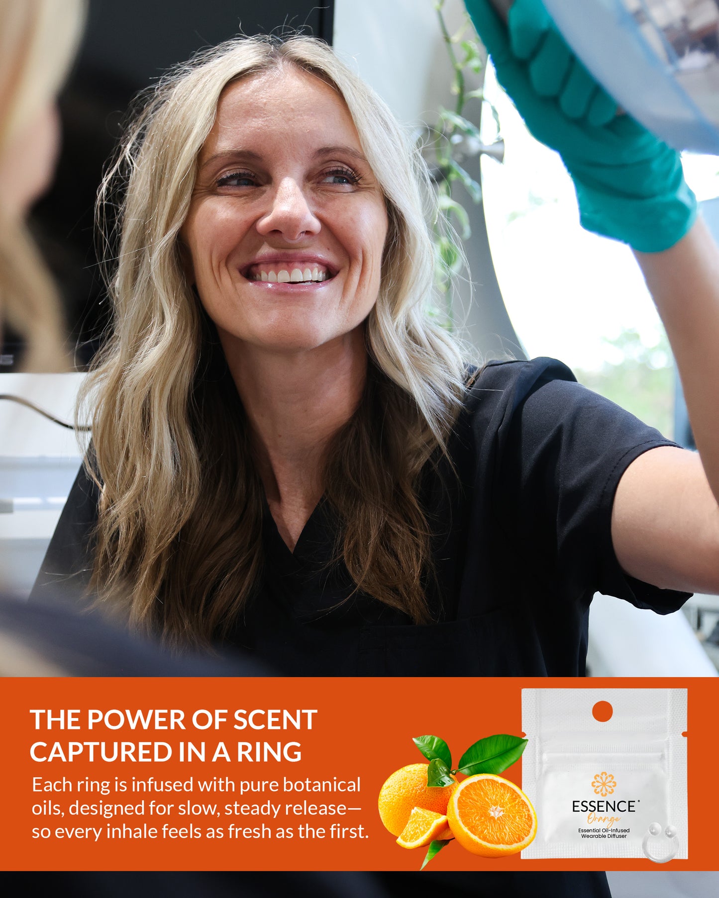 Orange Scent Nasal Diffuser Ring