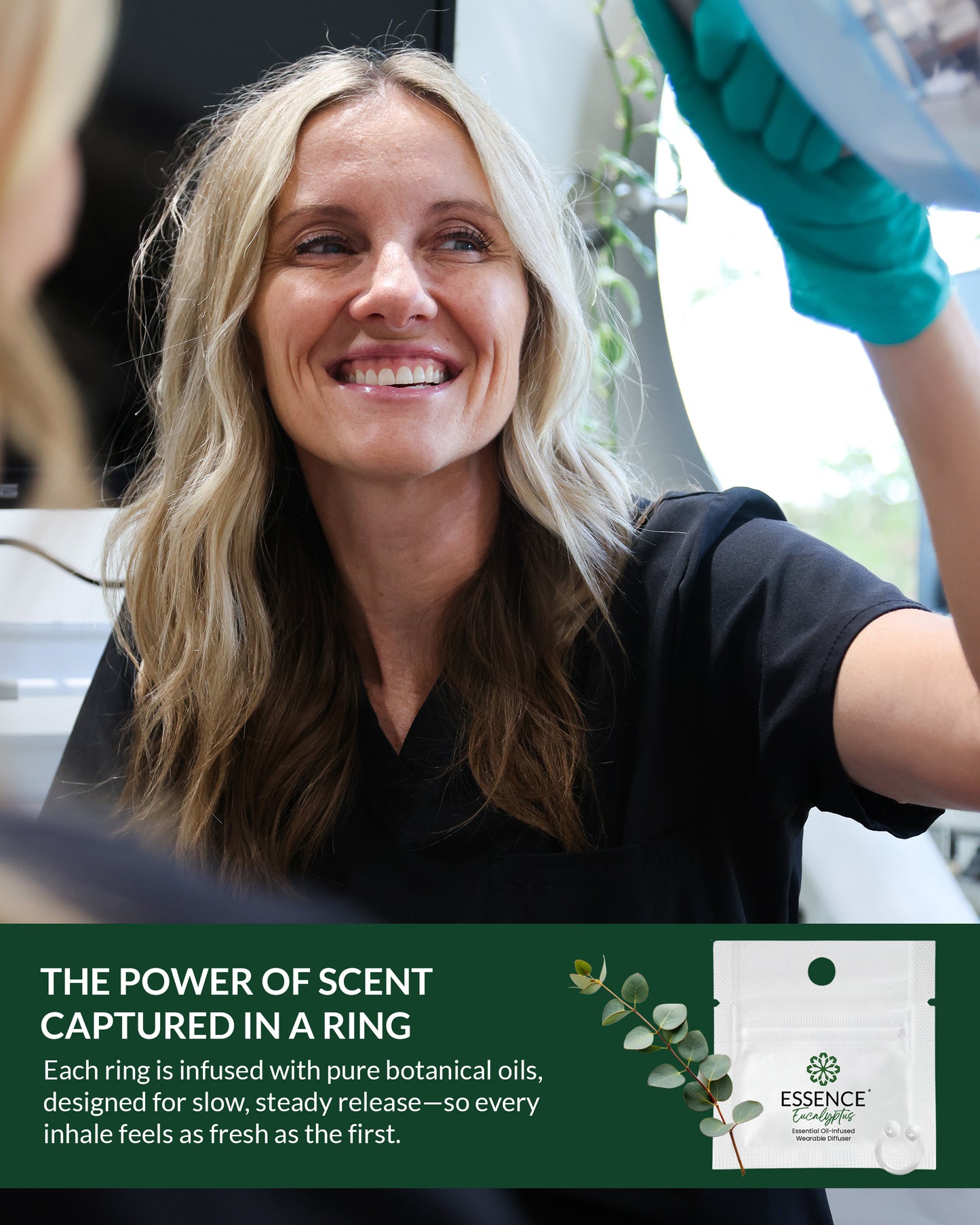 Eucalyptus Scent Nasal Diffuser Ring