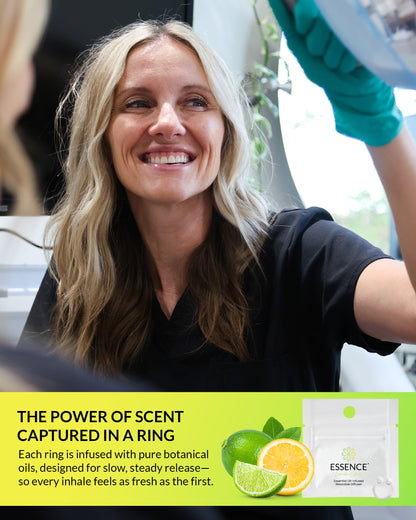 Lemon-Lime Scent Nasal Diffuser Ring