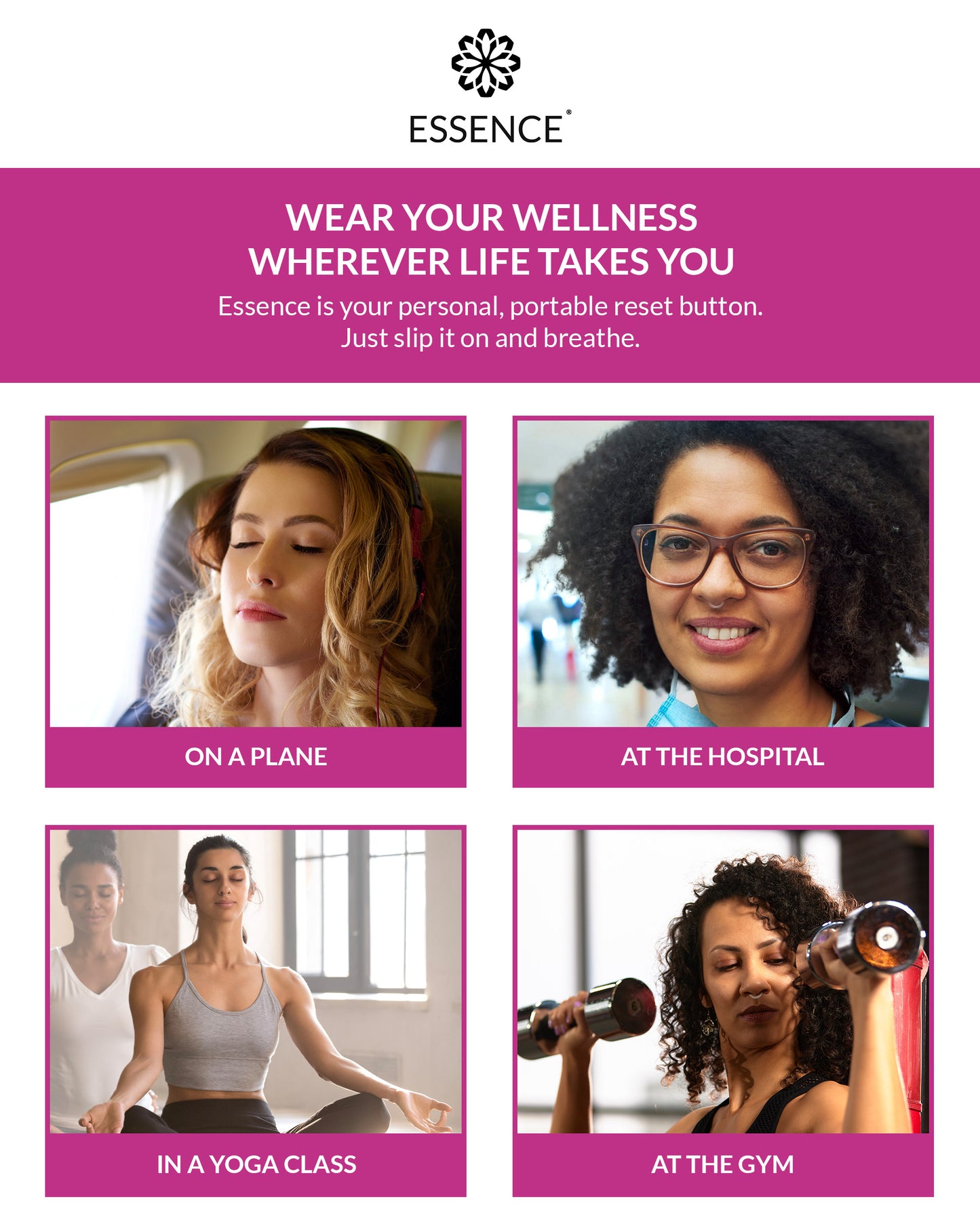 Nausea Relief Blend Nasal Diffuser Ring