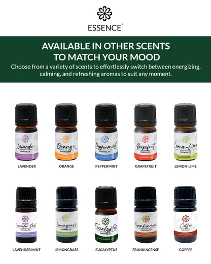 Eucalyptus Essential Oil 5mL - Pure, Therapeutic Grade for Clear Breathing & Congestion Relief