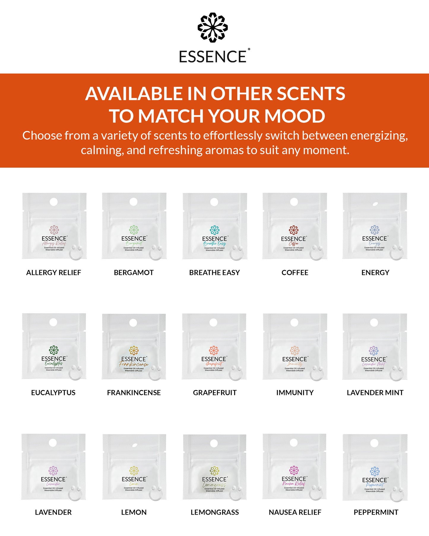 Orange Scent Nasal Diffuser Ring