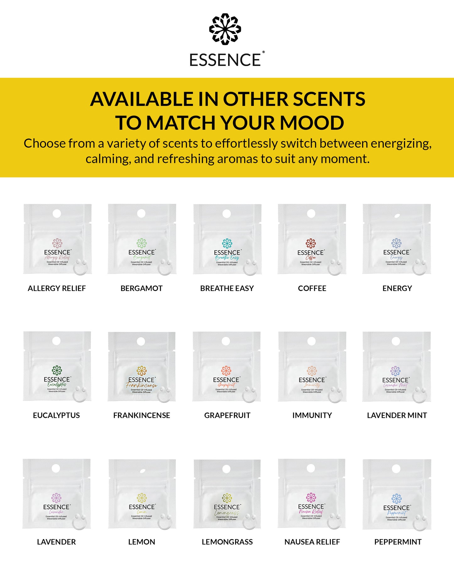 Lemon Scent Nasal Diffuser Ring