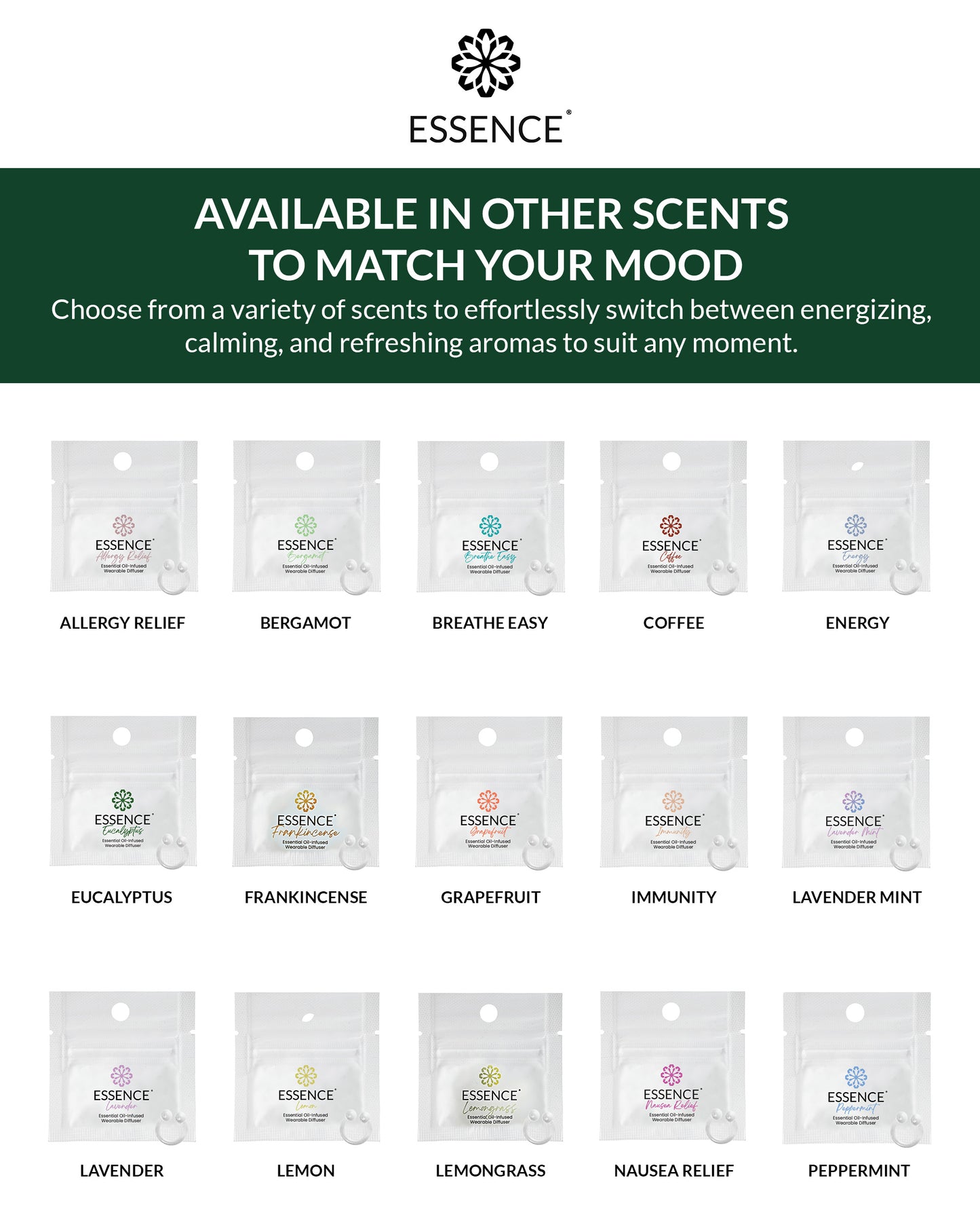 Eucalyptus Scent Nasal Diffuser Ring