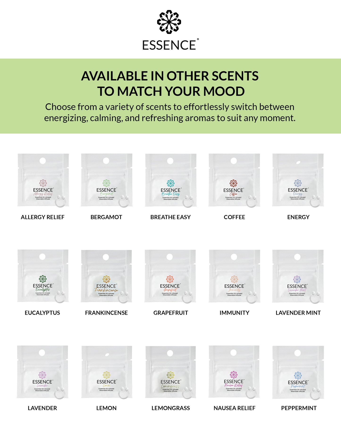 Stress Relief Blend Nasal Diffuser Ring