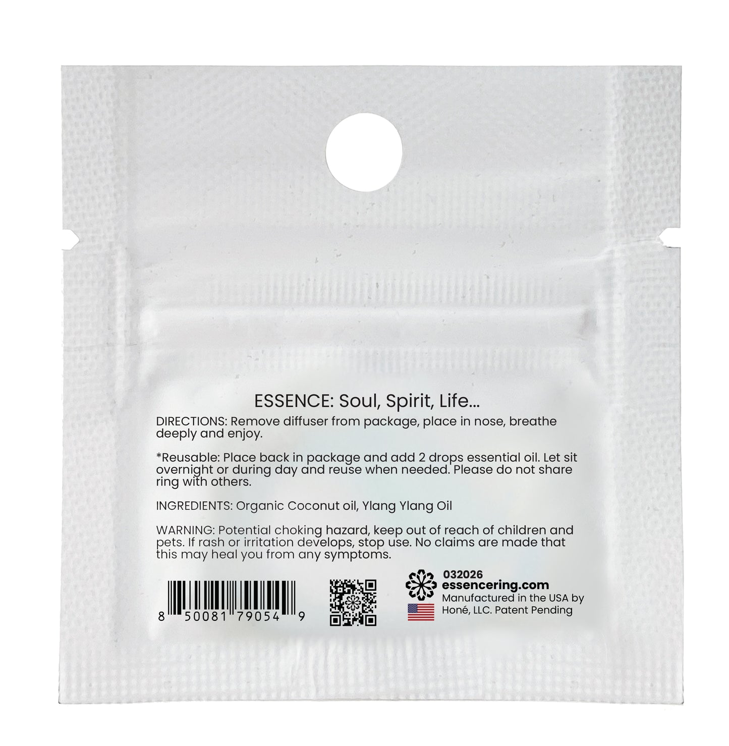 Coconut Calm Nasal Diffuser Ring