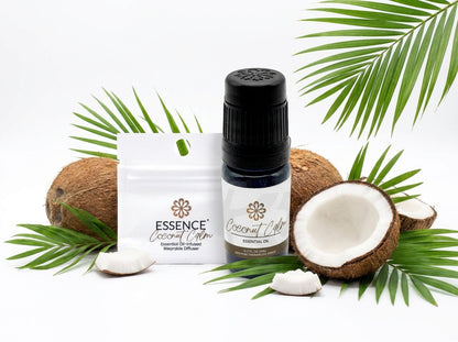 Coconut Calm Essential Oil/Rings Combo
