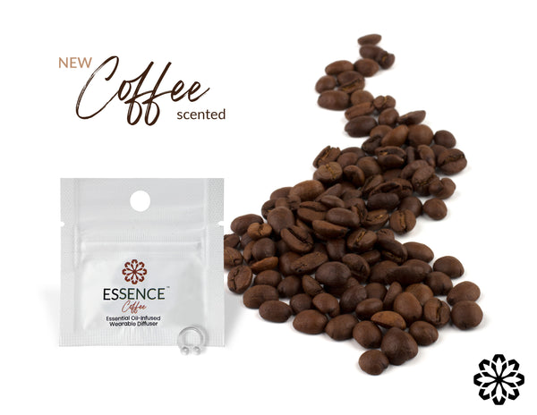 Coffee beans and essence nasal diffuser ring