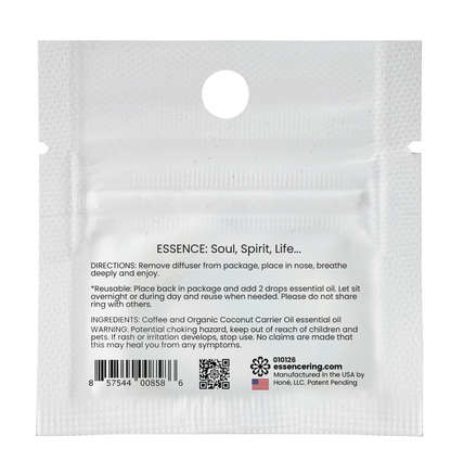 Coffee Scent Nasal Diffuser Ring