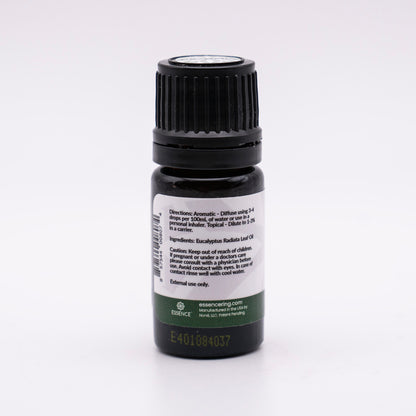 Eucalyptus Essential Oil 5mL - Pure, Therapeutic Grade for Clear Breathing & Congestion Relief
