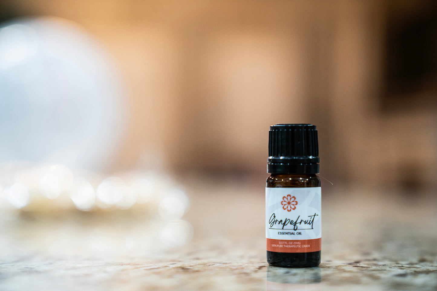 Grapefruit Essential Oil 5mL - Pure, Therapeutic Grade for Mood Balance & Stress Relief