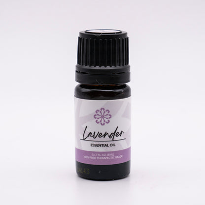 Lavender Essential Oil 5mL - Pure, Therapeutic Grade for Natural Relaxation & Stress Relief